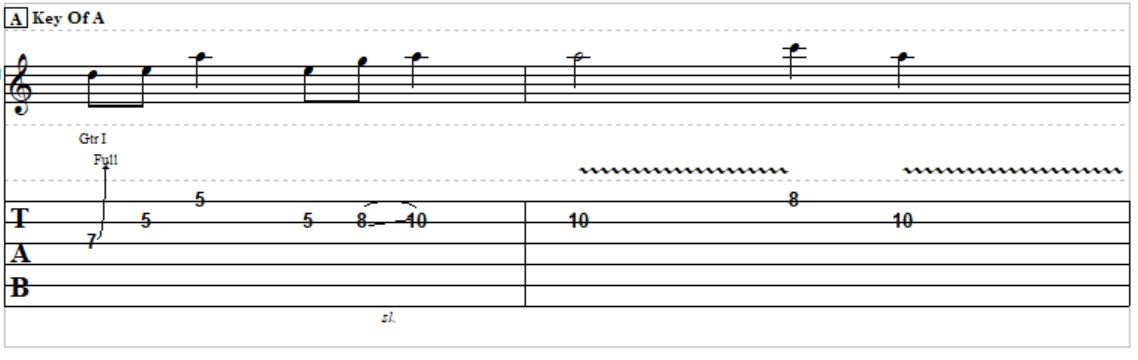 Easy Blues Lick 7