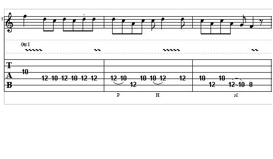 Intermediate Blues Lick_50